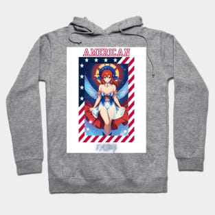 Patriotic Halo Fairy Hoodie